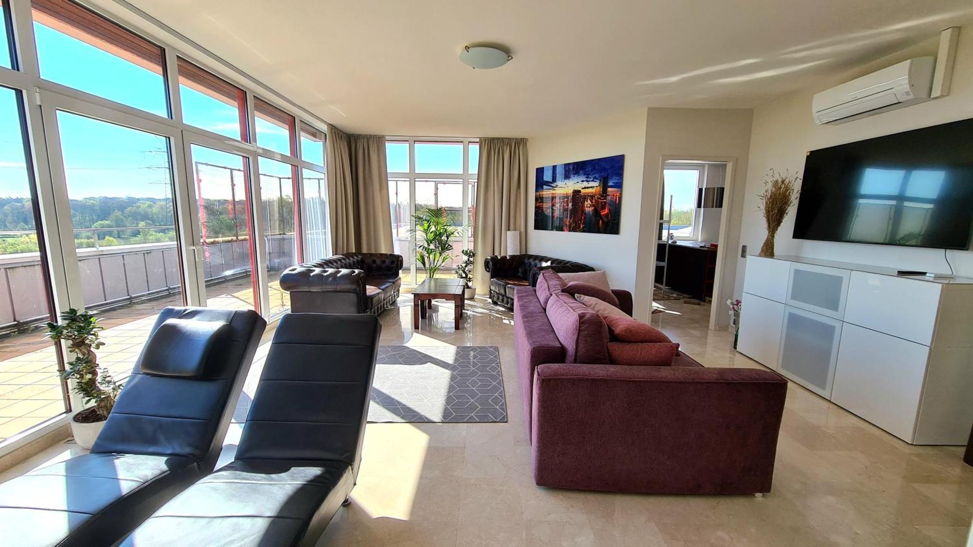 Deluxe Apartment Mit Sauna, Gehobene Ausstattung, Sydney ชวาร์เซนเบค ภายนอก รูปภาพ